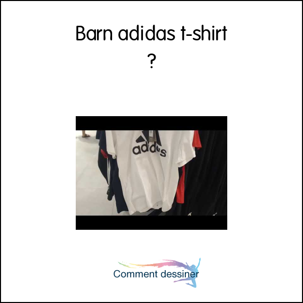 Barn adidas t-shirt